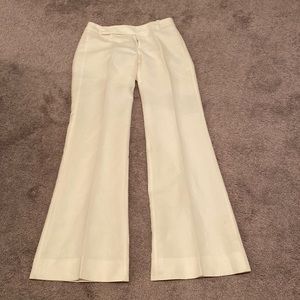 Banana republic lined linen pants. Flare leg.